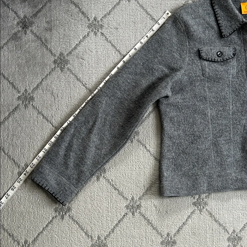 Ruby Rd. Gray Wool Jacket - Picture 6 of 7